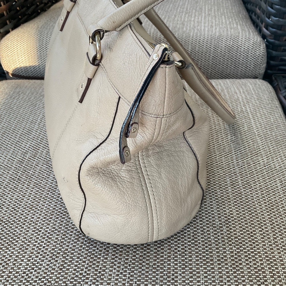Kate Spade beige shoulder leather bag - Picture 6 of 11